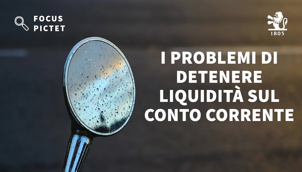 Liquidità sul conto corrente: quali problemi comporta